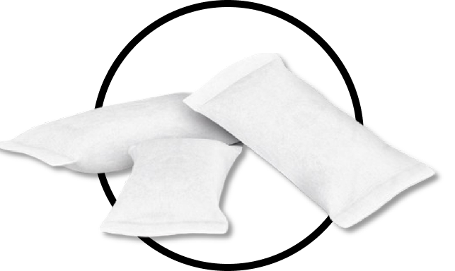 White oral pouches